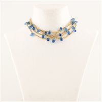 Collana House of Tuhina Donna in Lega metallica TH-N479G-GB-58